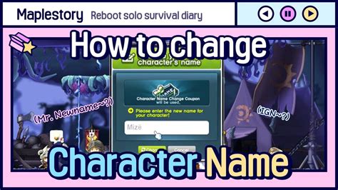 maplestory name change